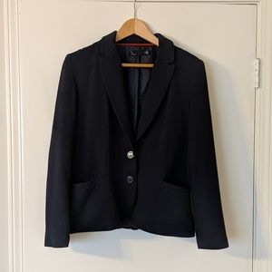 Navy suit coat